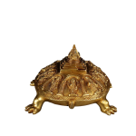 Brass Dashavatar Shree Yantra Tortoise Base 6 Inch - Prosperity Set | Jaipurio